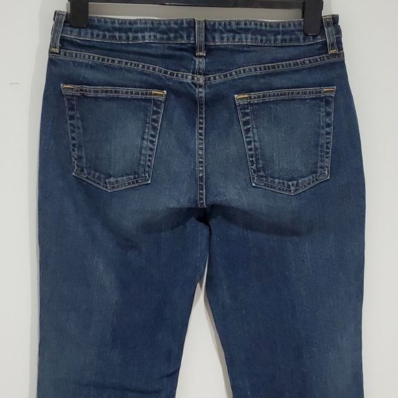 GAP dark wash 32x31 stretch size 14 boot cut jeans - Picture 4 of 8